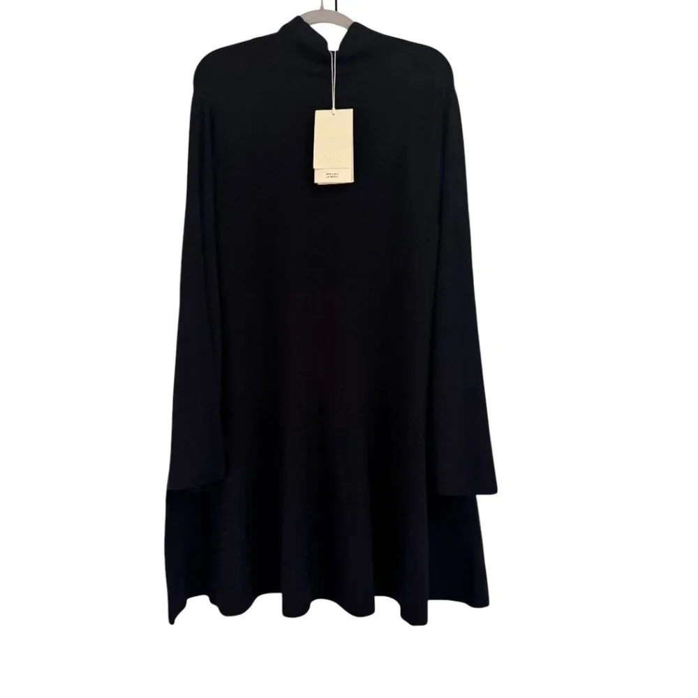 NWT ($150) - COS Wool Dress - Navy - Women's Size Large - Picture 2 of 7